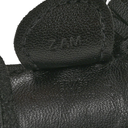 Hermes Milo Lambskin Grigri Rodeo Horse Bag Charm PM So Black 3 of 5