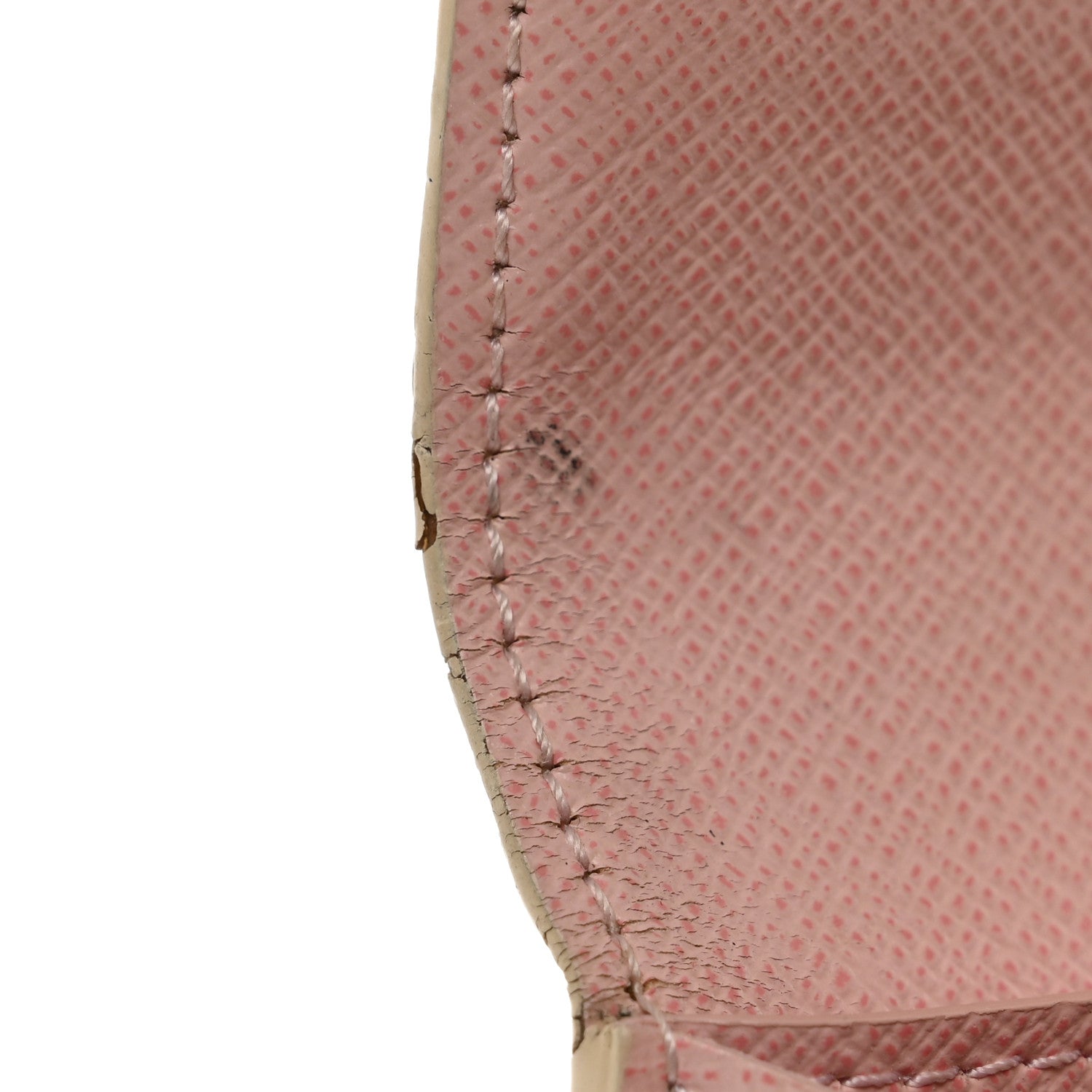 Louis Vuitton Damier Azur Rosalie Coin Purse Rose Ballerine 7 of 8