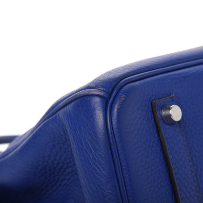 Hermes Togo Birkin 35 Bleu Electrique 13 of 19