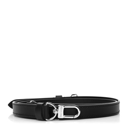 Louis Vuitton Calfskin Speedy Bandouliere Shoulder Strap Black 1 of 3