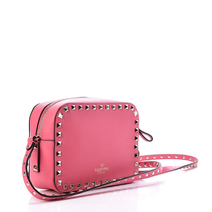 Valentino Garavani Vitello Rockstud Camera Crossbody Bag Shadow Pink 3 of 6