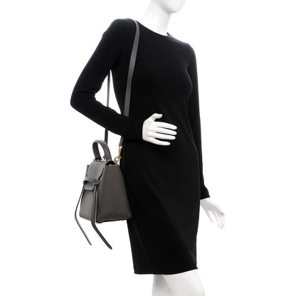 Celine Grained Calfskin Micro Belt Bag Grey 2 of 7