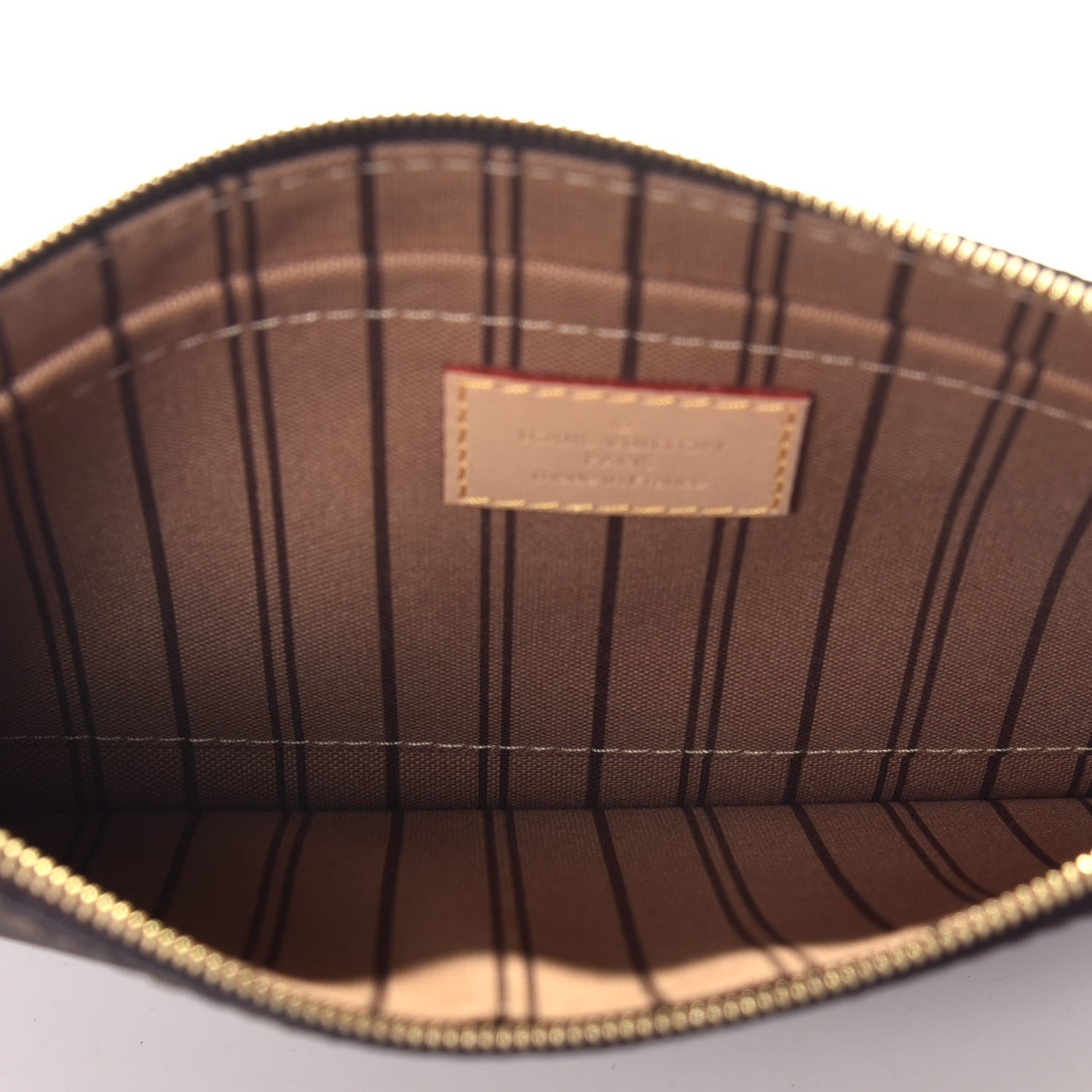 Louis Vuitton Monogram Neverfull MM GM Pochette 5 of 9