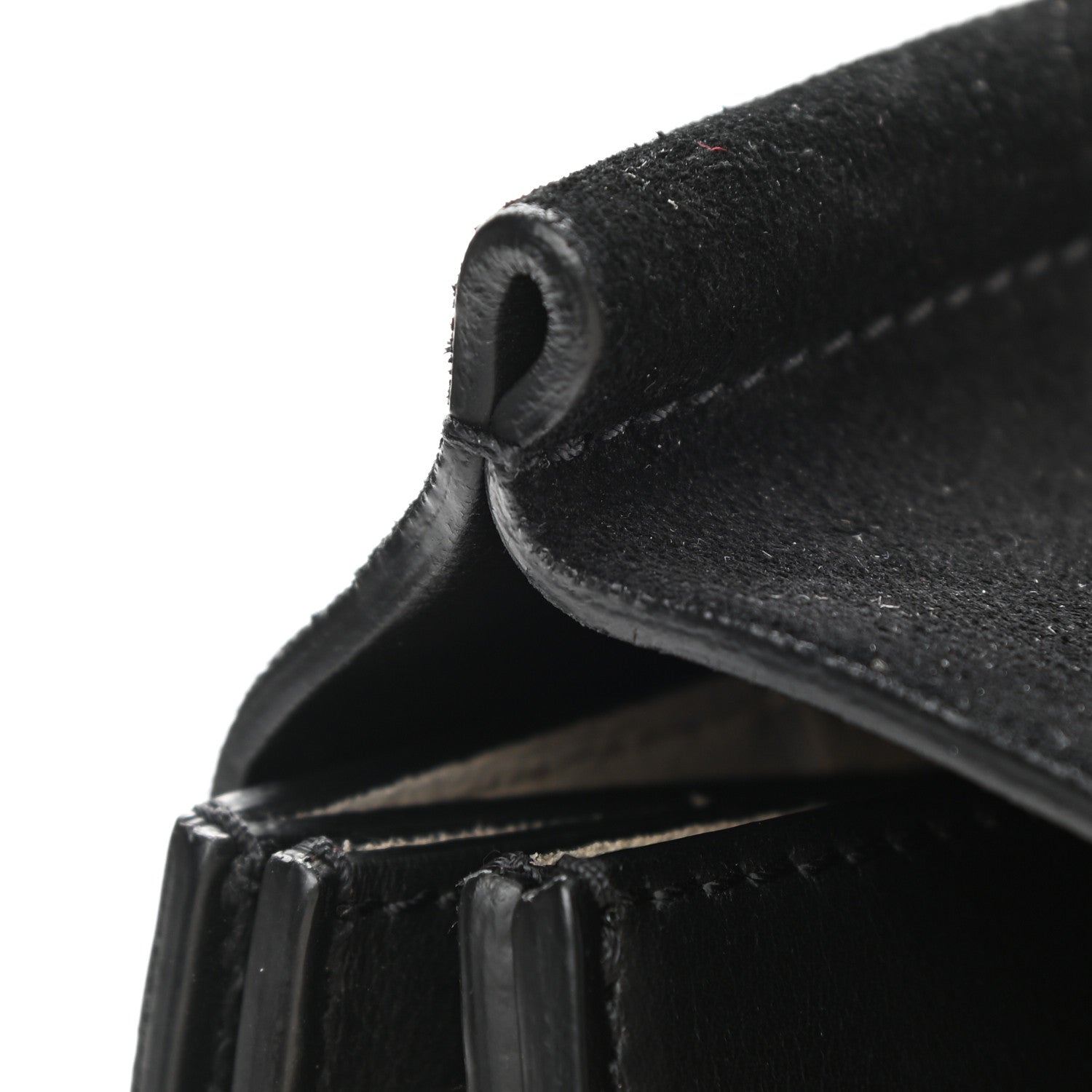 Chloe Suede Calfskin Medium Faye Shoulder Bag Black 12 of 16