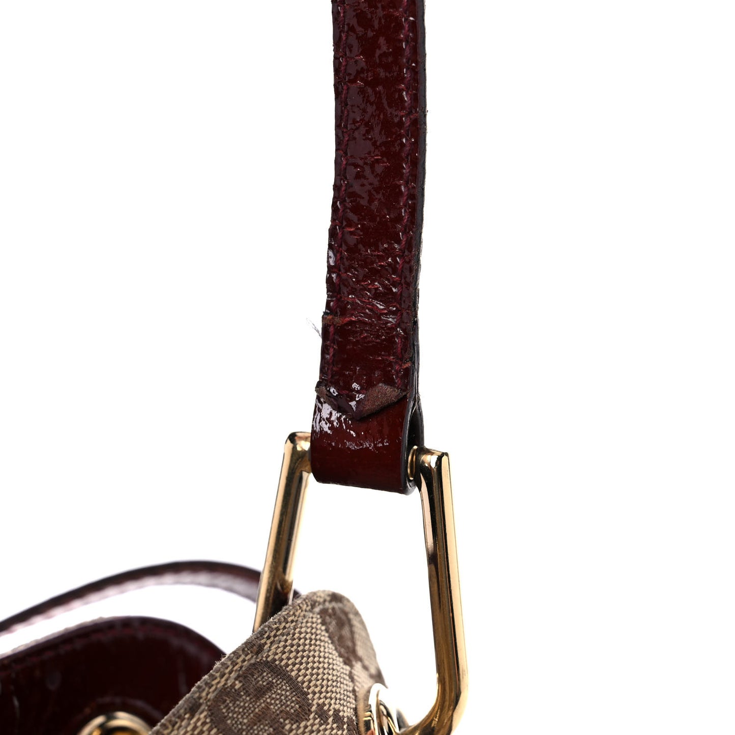 Monogram Medium Eclipse Shoulder Bag Red