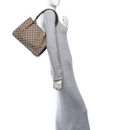 Gucci Monogram Shoulder Bag Dark Brown 2 of 13