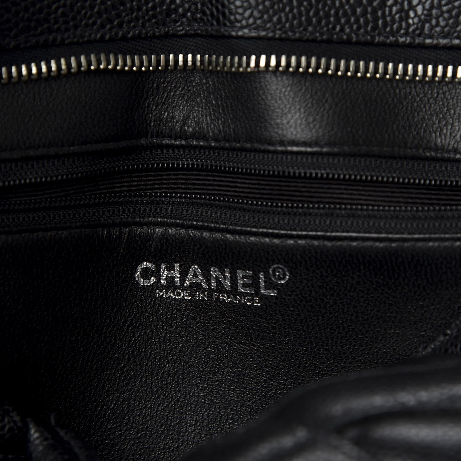 Chanel Caviar Quilted Medallion Tote Black 6 of 11