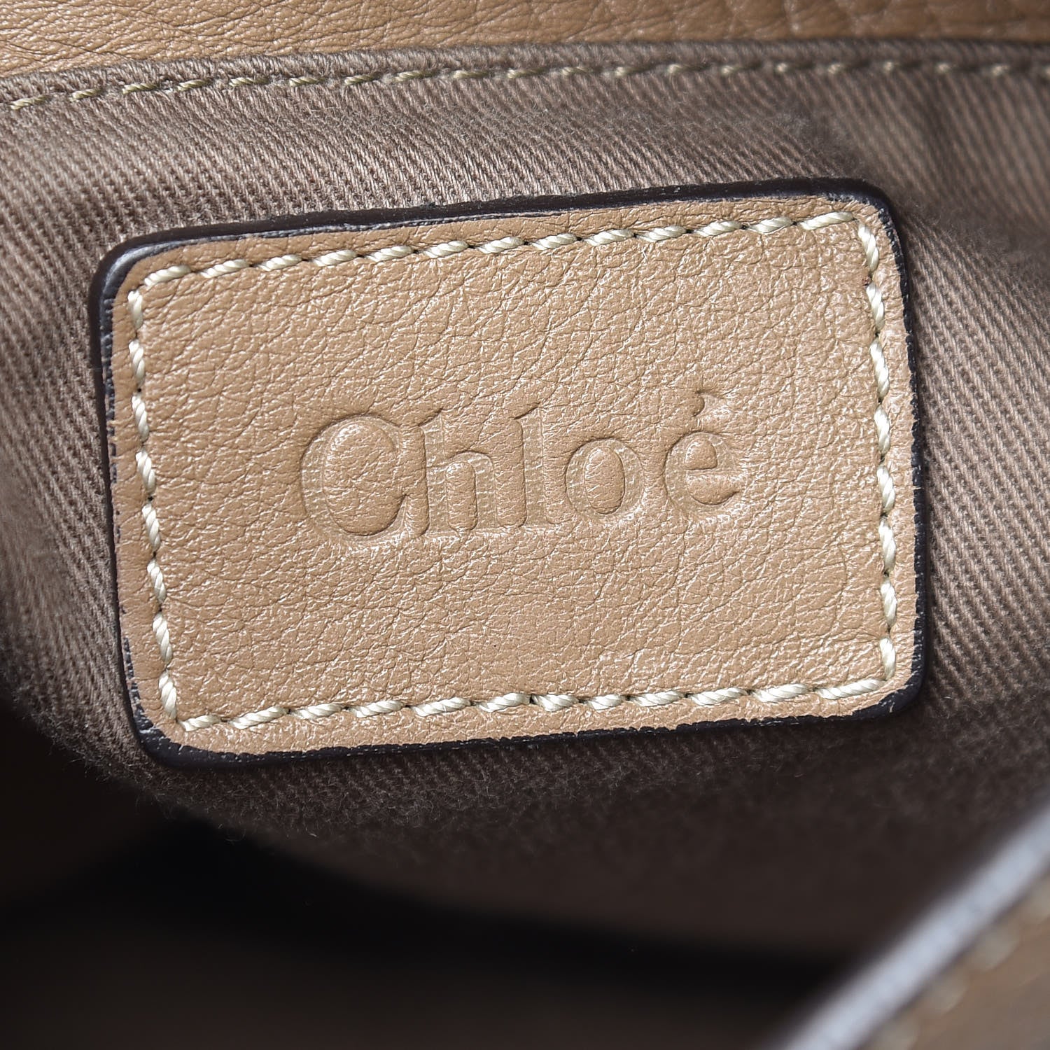 Chloe Calfskin Medium Marcie Round Zip Crossbody Bag Nut 8 of 18