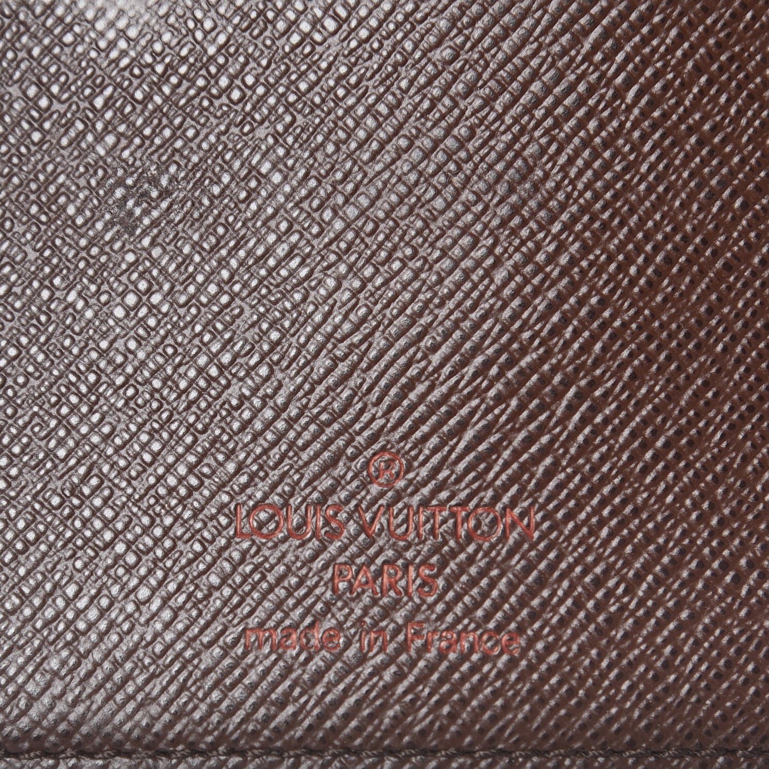 Louis Vuitton Damier Ebene Medium Ring Agenda Cover 7 of 9