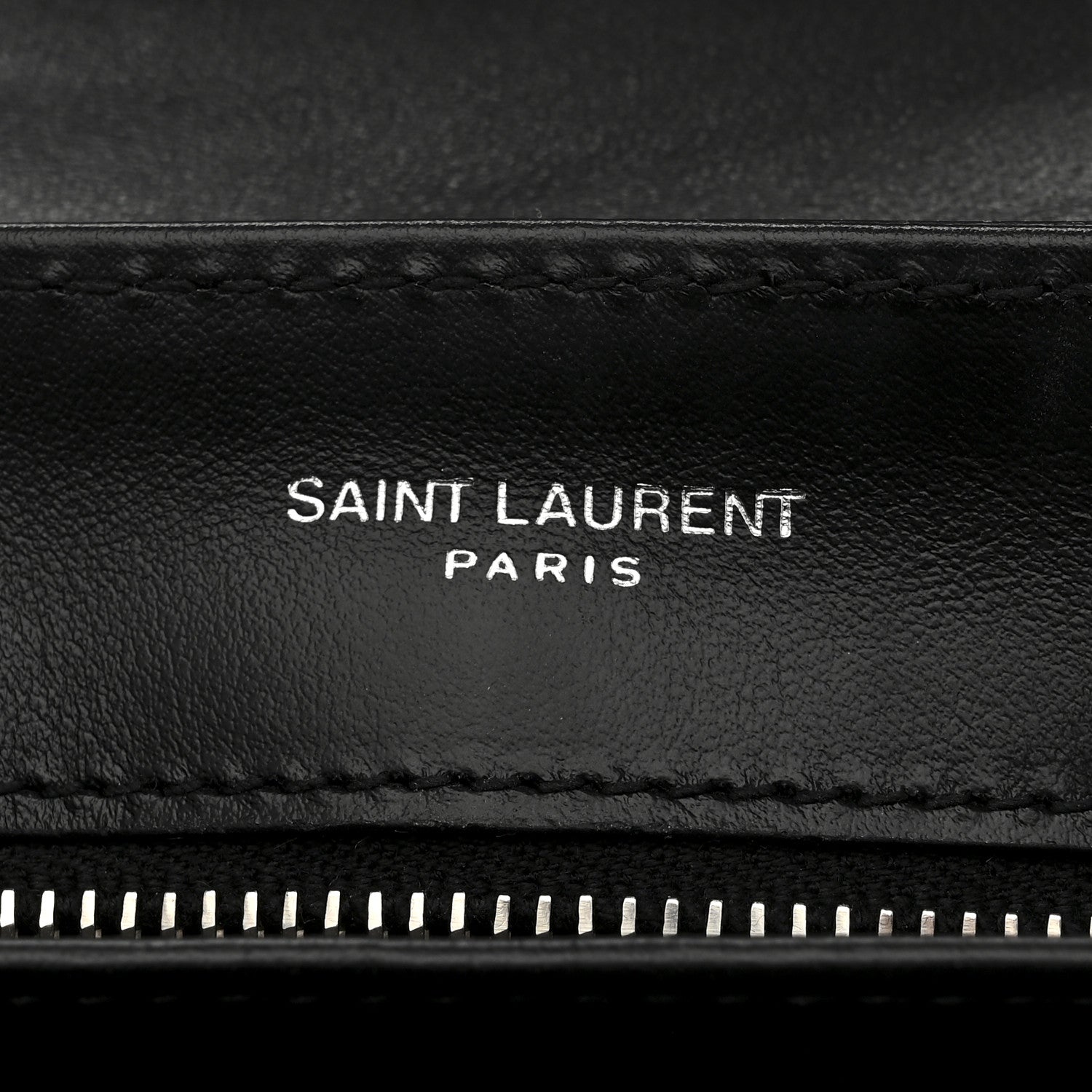 Saint Laurent Calfskin Y Quilted Monogram Toy Loulou Crossbody Bag Black 7 of 11