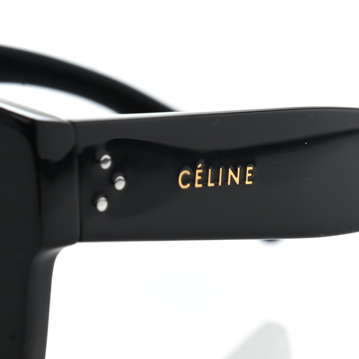 Celine New Audrey Sunglasses CL 41805/S Black 7 of 7