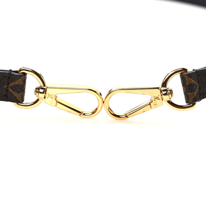 Louis Vuitton Monogram Bandouliere Shoulder Strap Black 4 of 5