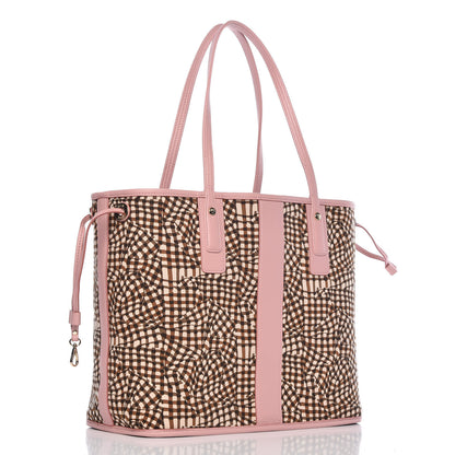 MCM Visetos Medium Liz Reversible Shopper Tote Soft Pink 6 of 15