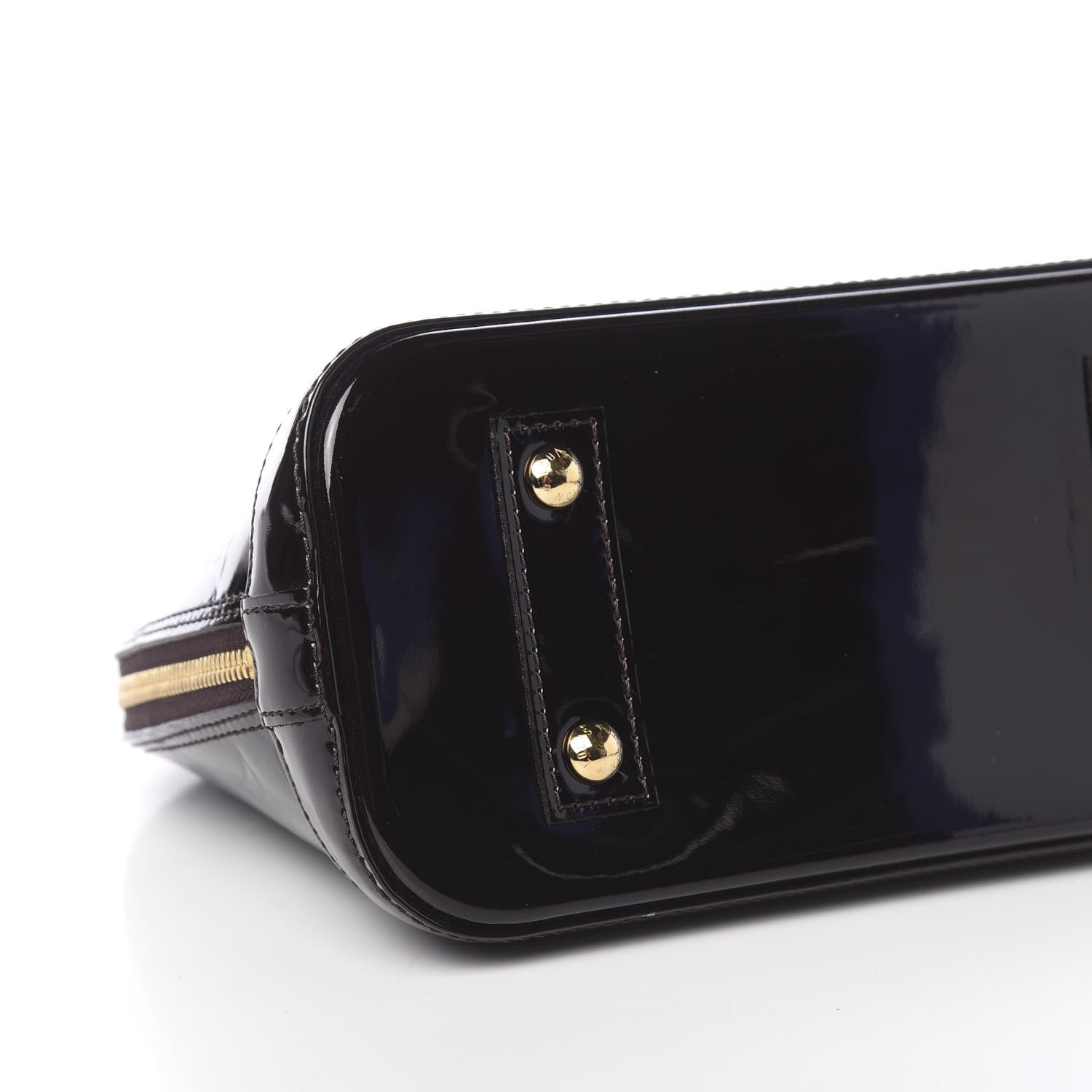 Louis Vuitton Vernis Alma BB Amarante 8 of 10