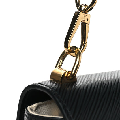 Louis Vuitton Epi Twist Top Handle Shoulder Bag MM Black 11 of 14