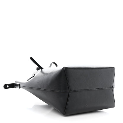 Mansur Gavriel Calfskin Mini Bucket Bag Black Flamma 4 of 11
