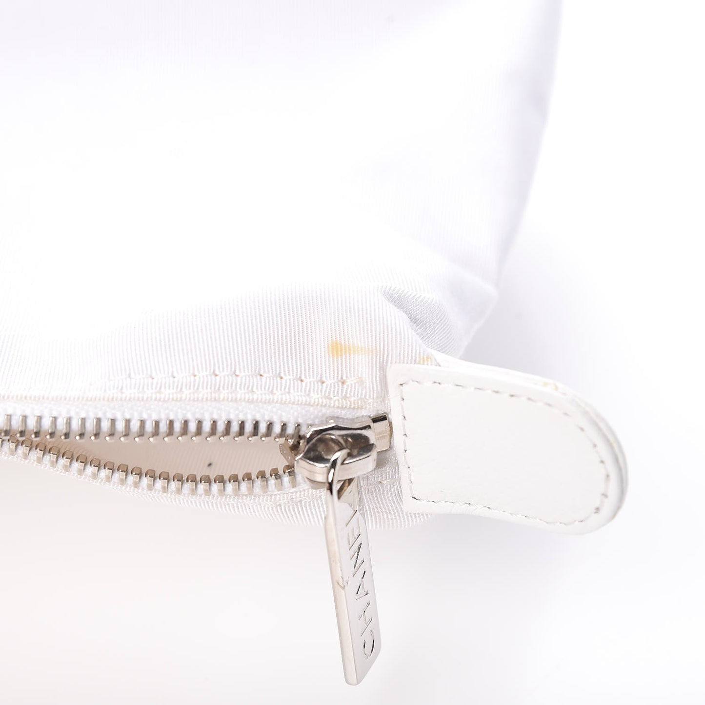 Calfskin Cerf Executive Shopper Tote White