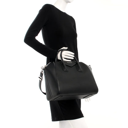 Givenchy Sugar Goatskin Medium Antigona Black 3 of 8
