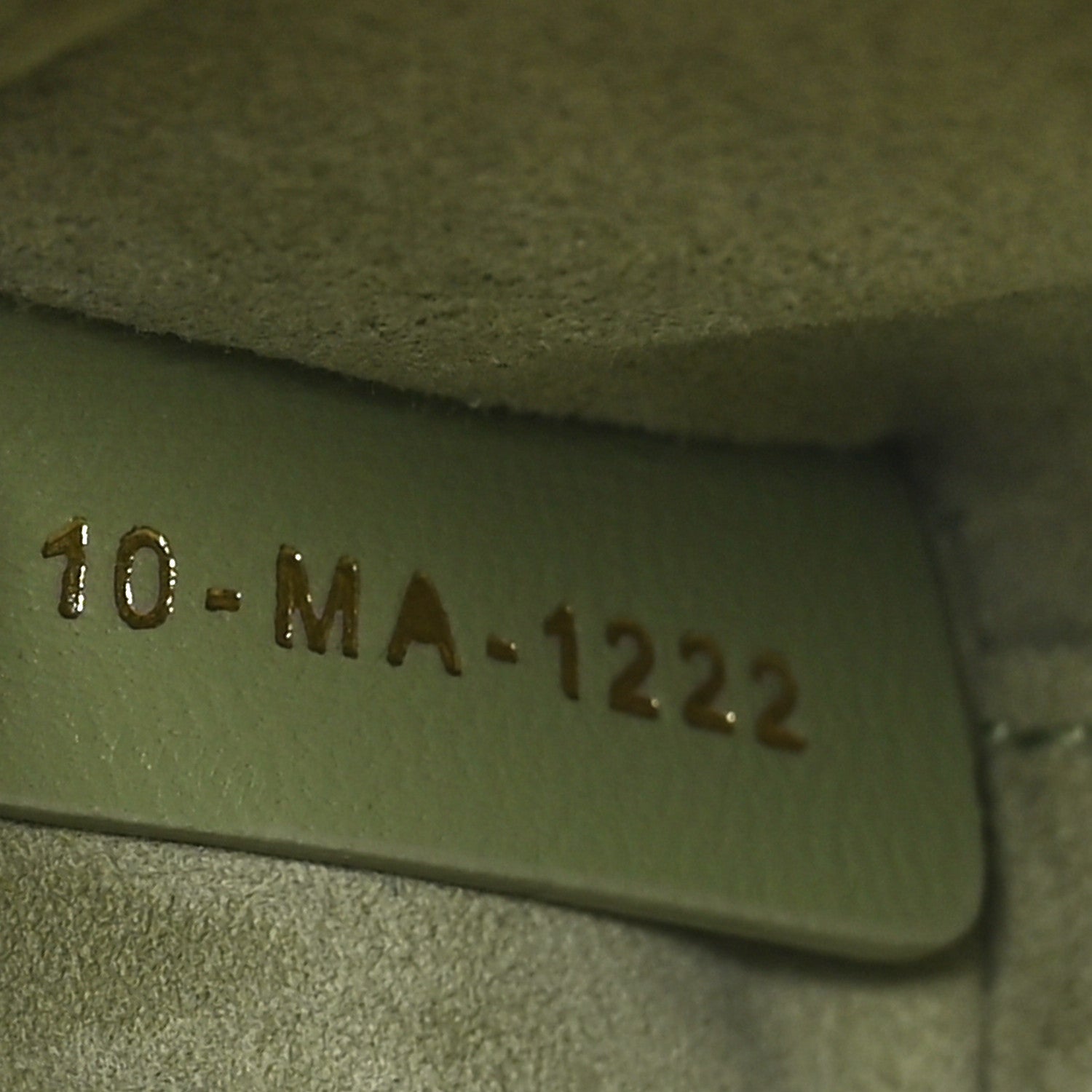 Christian Dior Lambskin Cannage Micro Lady D-Joy Peyote Green 8 of 11