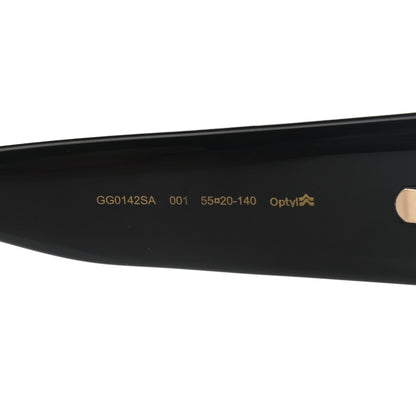 Gucci Acetate Square Frame Sunglasses GG0142SA Black 7 of 8