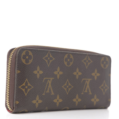 Louis Vuitton Monogram Clemence Wallet Freesia 2 of 5