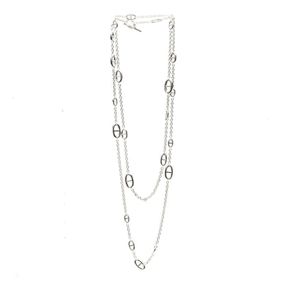 Hermes Sterling Silver Farandole Necklace 120 2 of 6