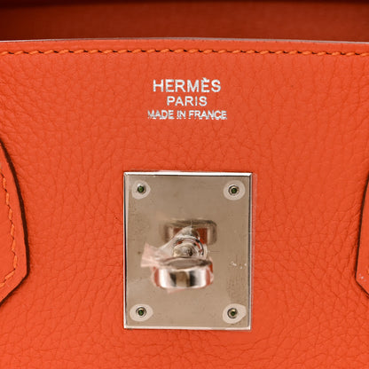 Hermes Togo Birkin 30 Feu 6 of 11