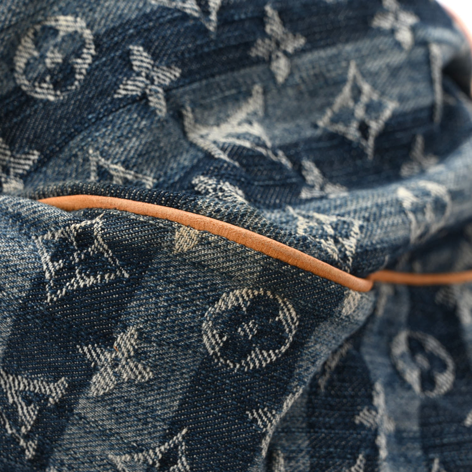 Louis Vuitton Denim Raye Cabas GM 9 of 12