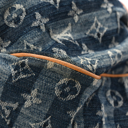 Louis Vuitton Denim Raye Cabas GM 9 of 12