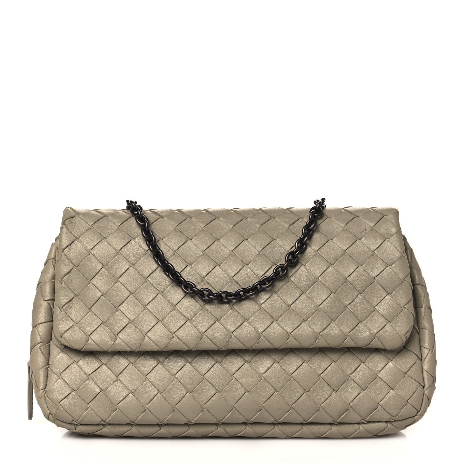 Bottega Veneta Nappa Intrecciato Small Chain Crossbody Maple 1 of 10