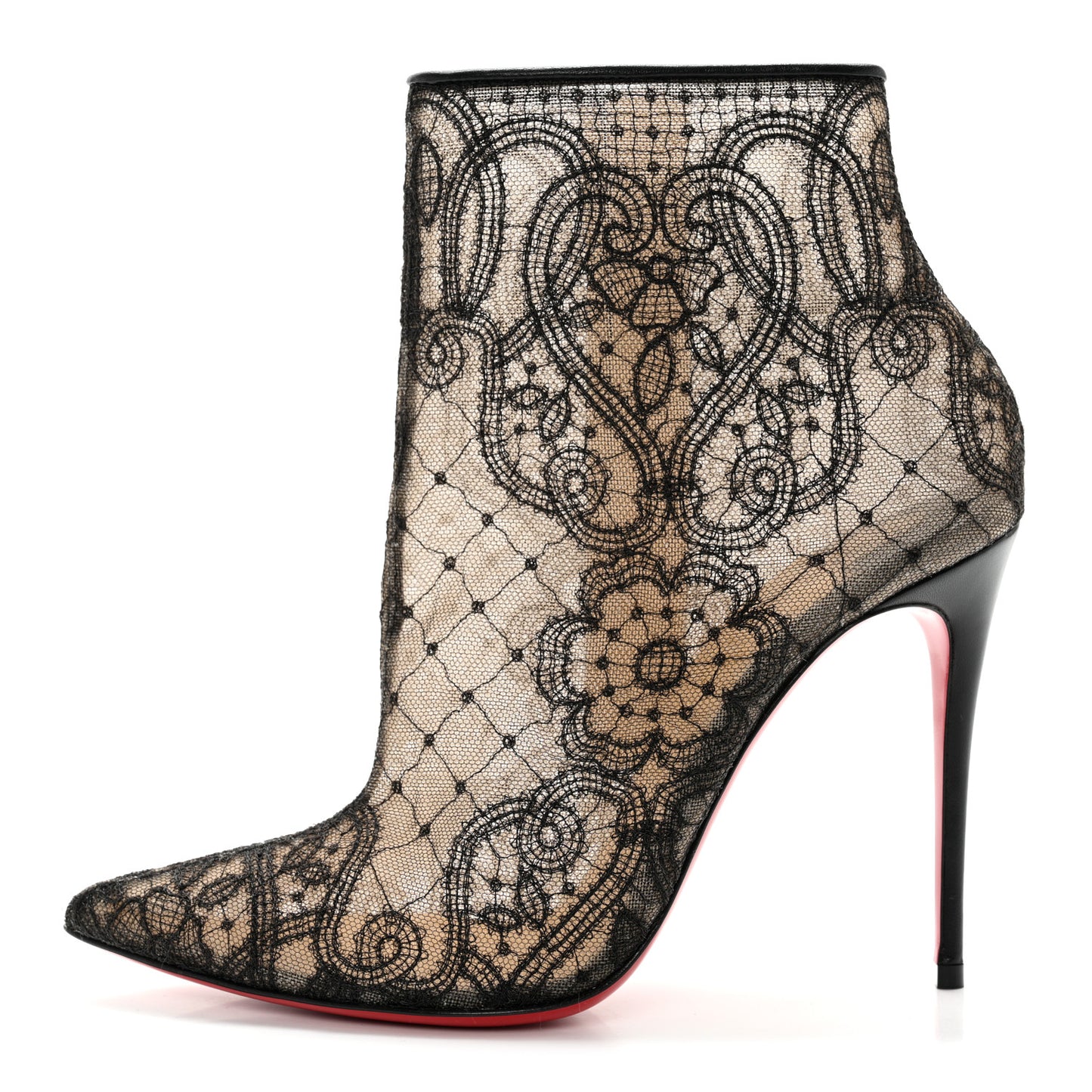 Lace Gipsybootie 100 Ankle Boots 36.5 Black