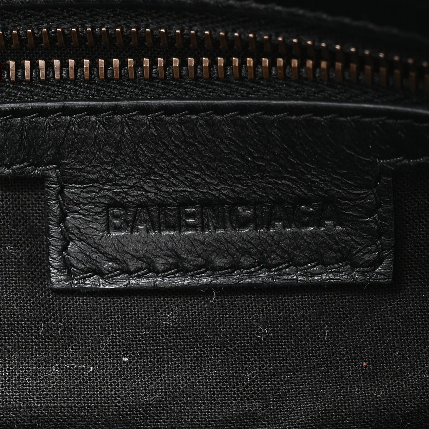 Agneau Arena Classic Hardware Le City First Bag Black