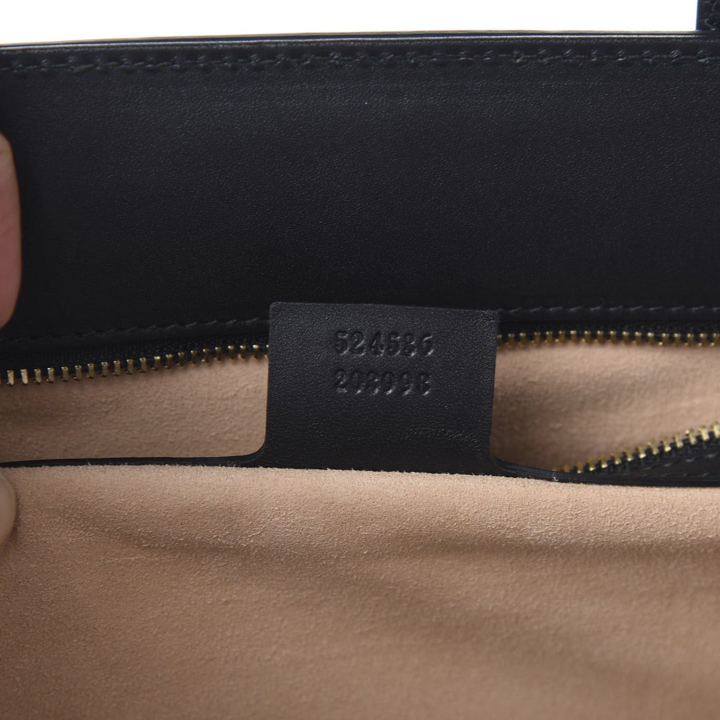 Suede Patent Web Ophidia Vertical Tote Nocciola Black