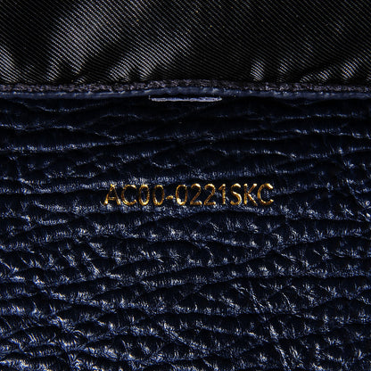 3.1 Phillip Lim 3.1 Textured Calfskin Large Pashli Satchel Ink 8 of 12