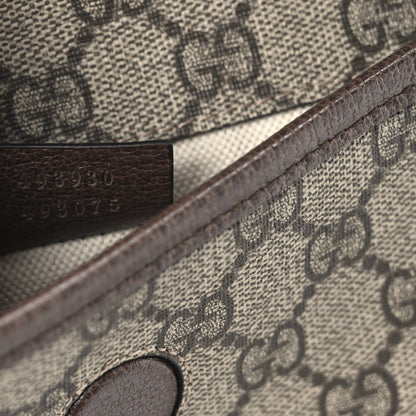 Gucci GG Supreme Monogram Neo Vintage Web Belt Bag Brown 7 of 11
