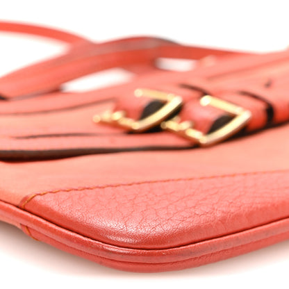 Burberry Bridle Calfskin Peyton Crossbody Orange 8 of 9