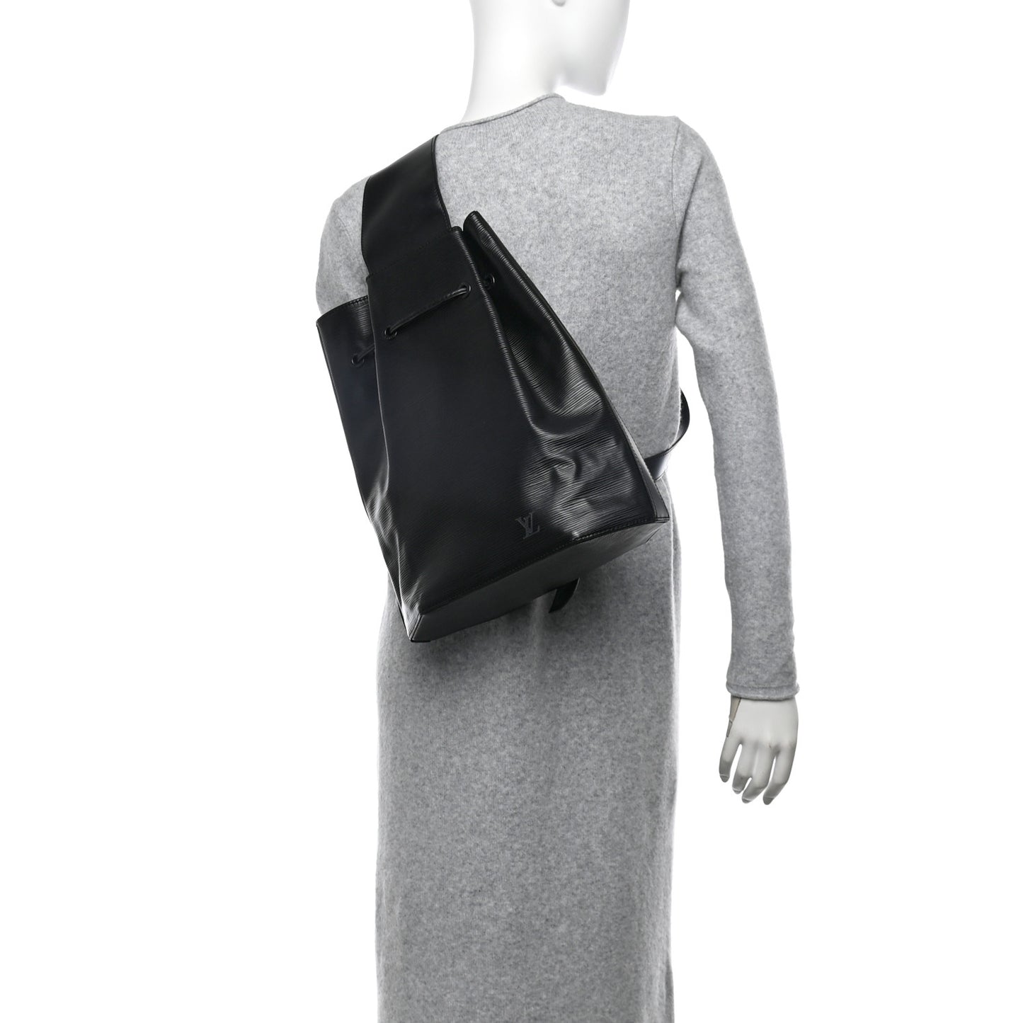 Epi Sac a Dos Drawstring Bag Black