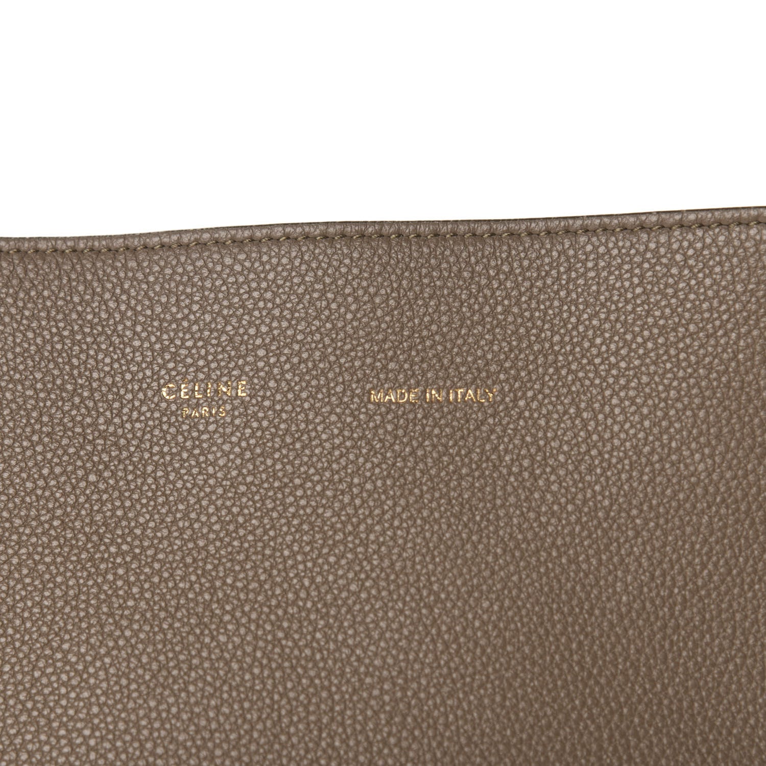 Celine Soft Grained Calfskin Small Belt Cabas Phantom Taupe 10 of 11