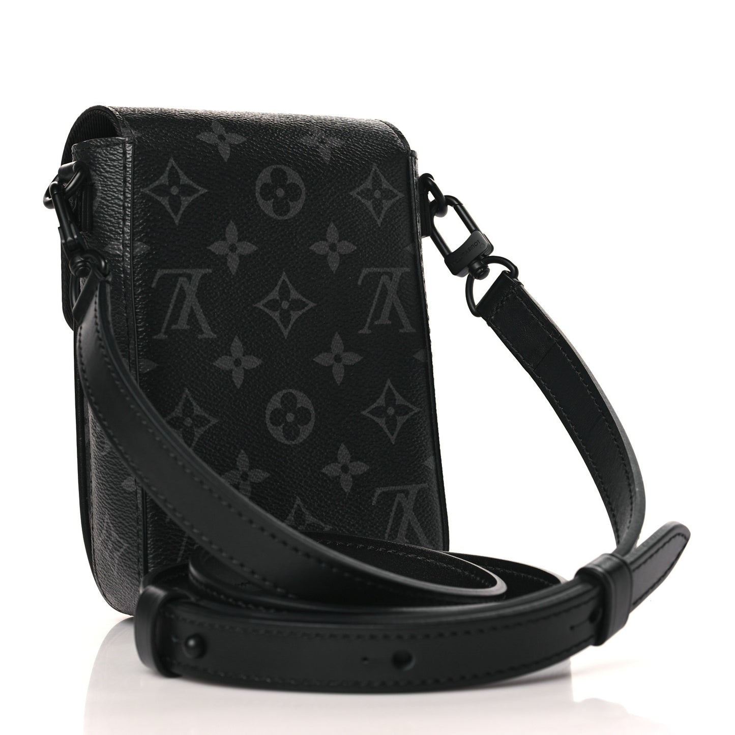 Monogram Eclipse S Lock Wearable Wallet Black