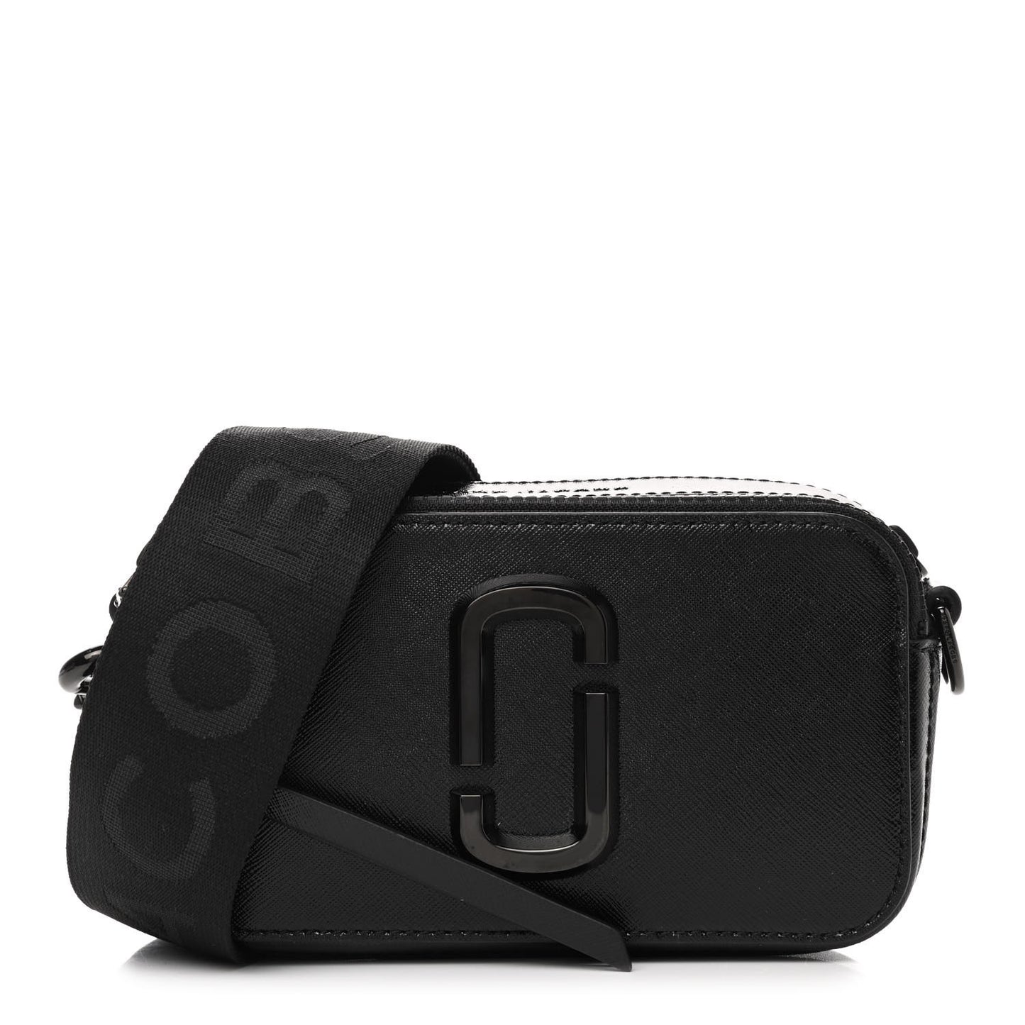 Saffiano Snapshot Camera Bag Black