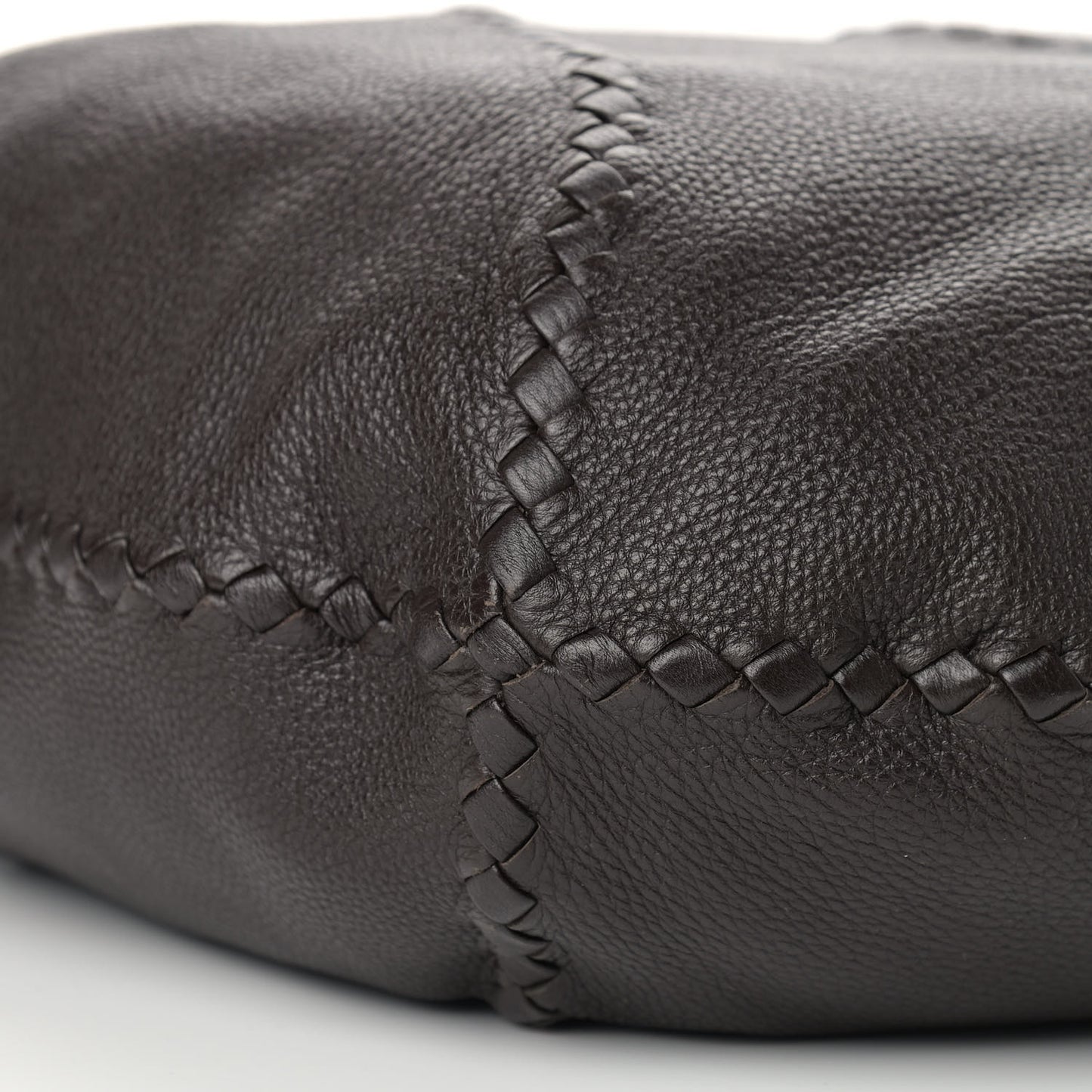 Cervo Deerskin Large Hobo Ebano