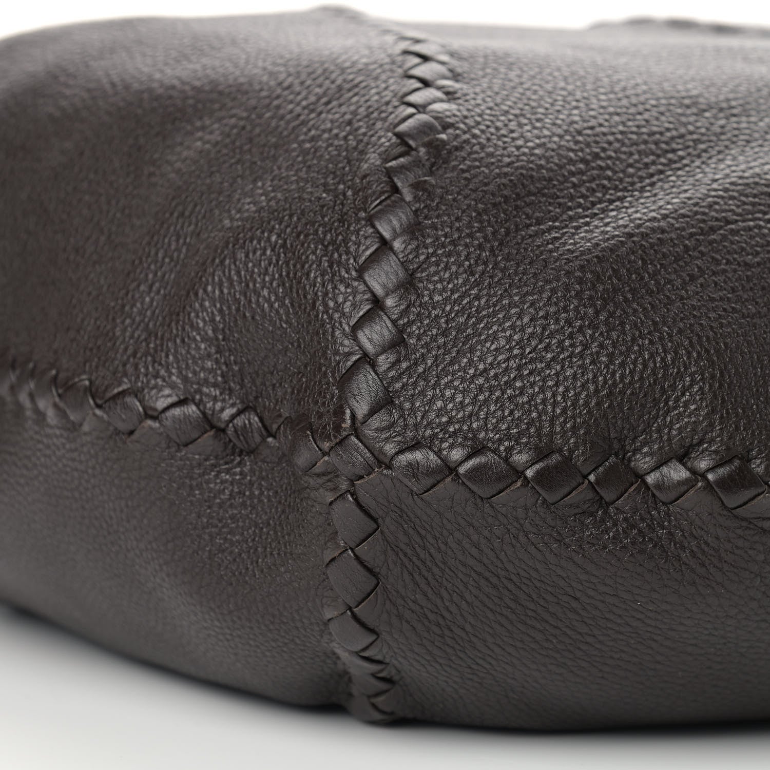 Bottega Veneta Cervo Deerskin Large Hobo Ebano 8 of 9