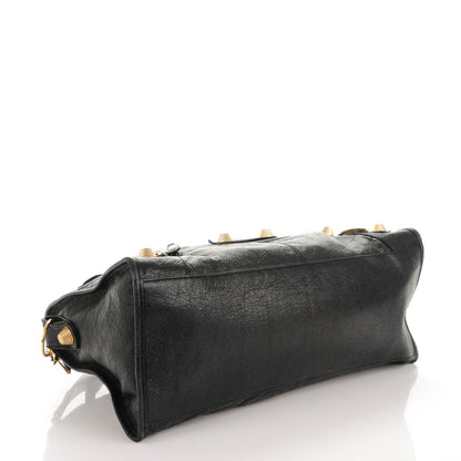 Balenciaga Agneau Giant 21 Gold Hardware Part Time Black 4 of 9