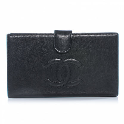 Chanel Caviar CC Wallet Black 1 of 8