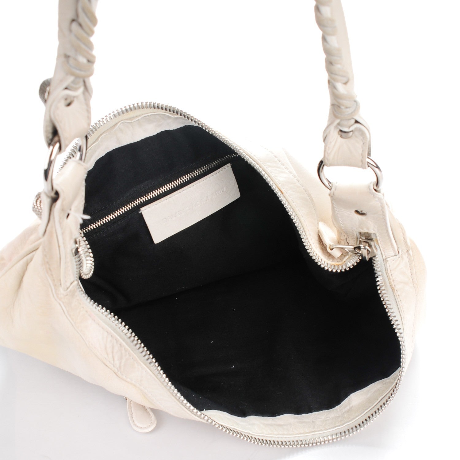 Balenciaga Chevre Giant 21 Silver Hardware Hobo Natural 5 of 11