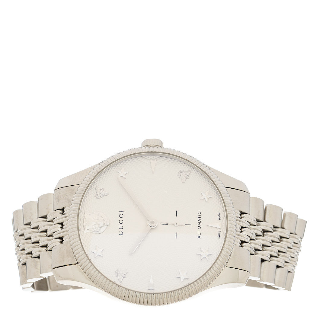 Stainless Steel 40mm G-Timeless Charm Automatic Watch