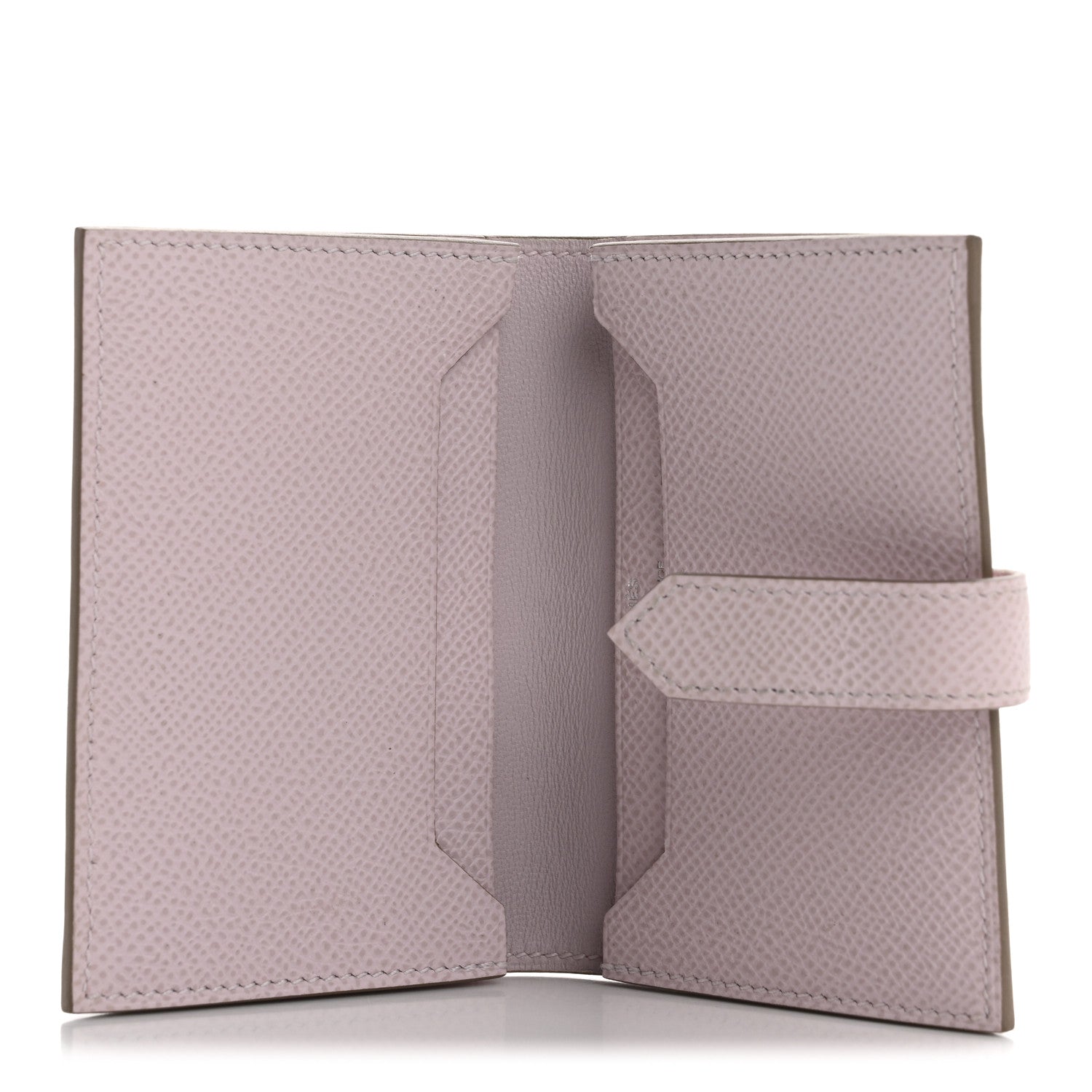Hermes Epsom Bearn Card Holder Wallet Mauve Pale 5 of 8