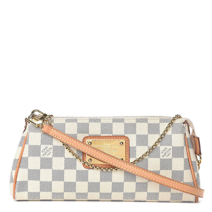 Louis Vuitton Damier Azur Eva Clutch 1 of 9