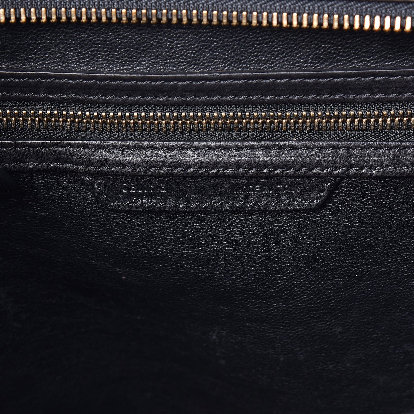 Smooth Calfskin Shrunken Lambskin Mini Bi-Color Luggage Black White
