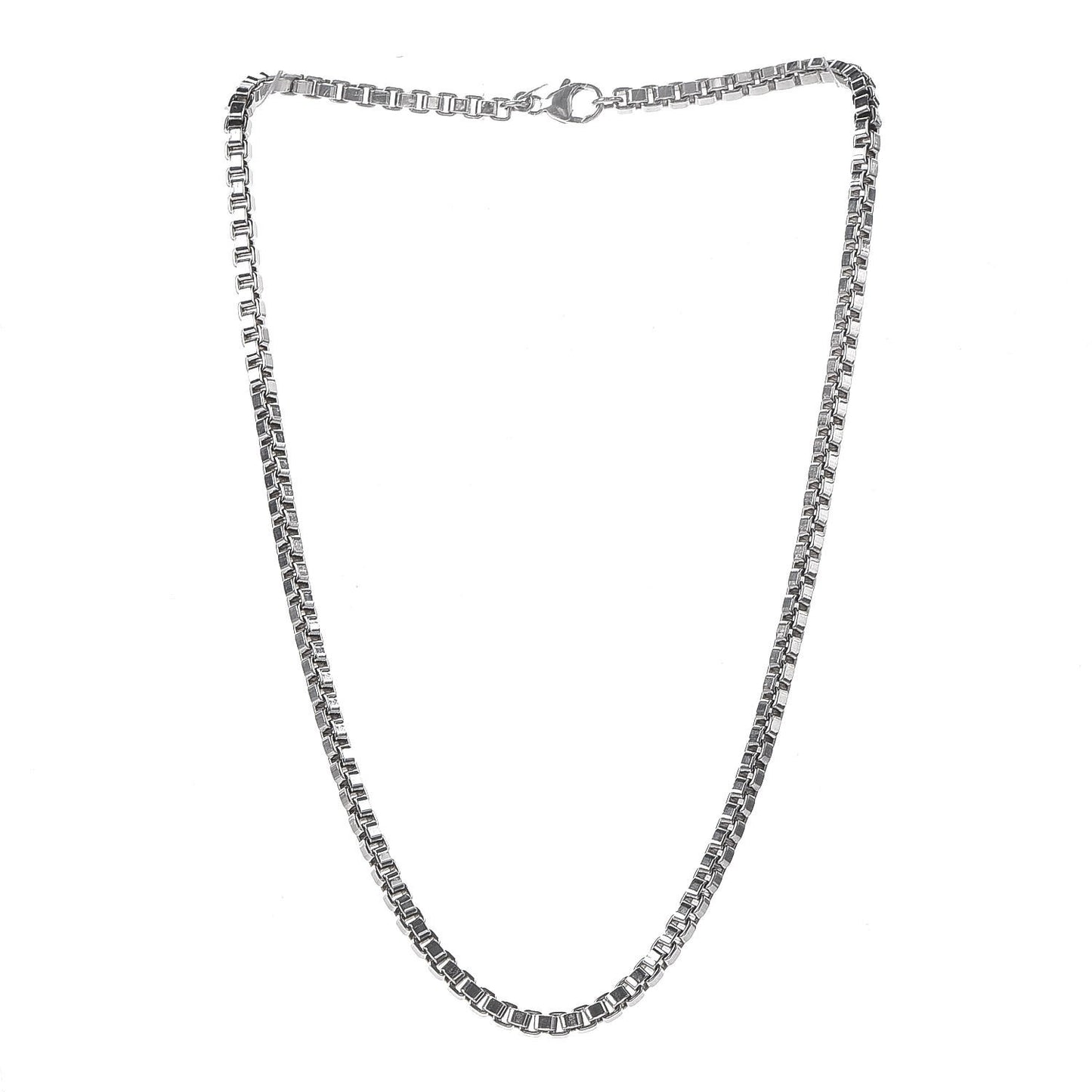 Sterling Silver 4mm Box Chain